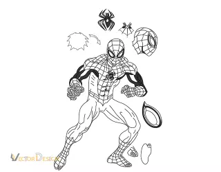 Vector Line Drawing work sample 4- vector design us, inc.