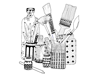 Vector Line Drawing work sample 9- vector design us, inc.