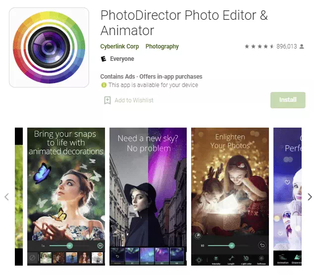 PhotoDirector Photo Editor