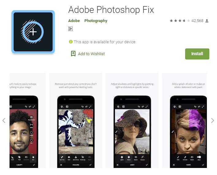Adobe Photoshop Fix