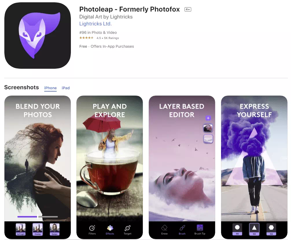 Enlight Photofox
