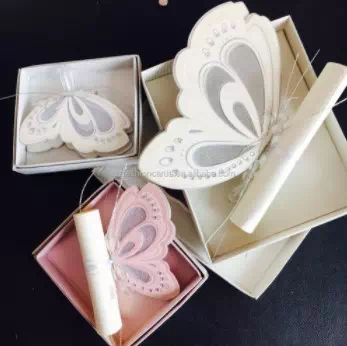 Butterfly Scroll Invitation