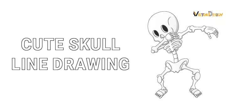 Cute line drawing
