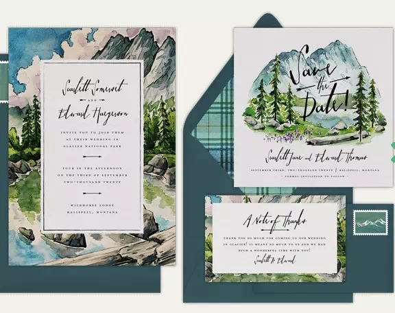 Draw Mountain Silhouettes