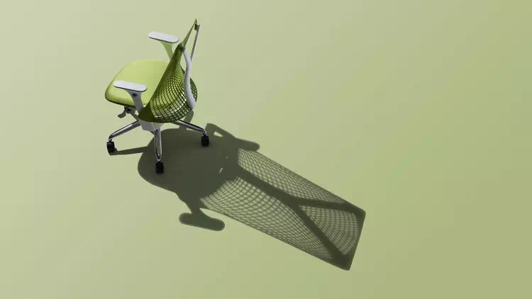 Peter Belanger Green Chair