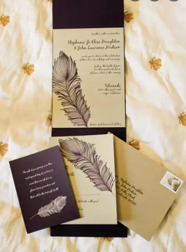 Purple Feather Sweet