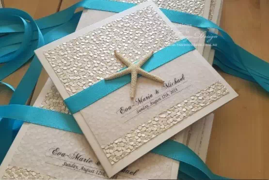 Rustic Beachy Invitation