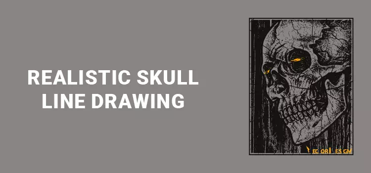 Scary line drawing