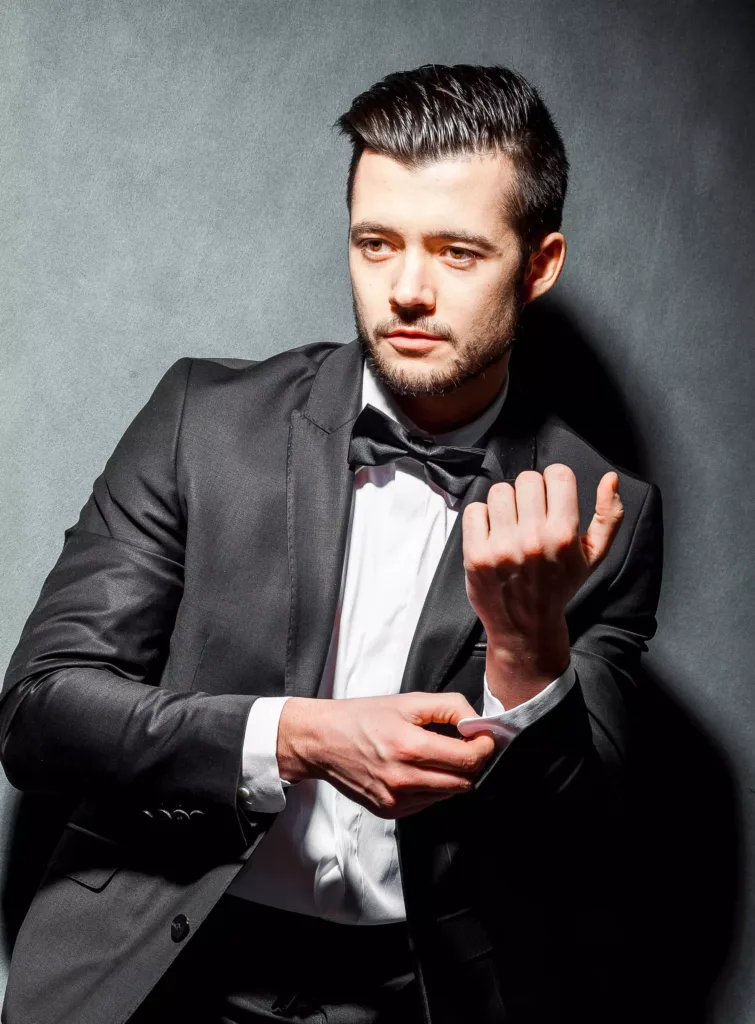 Unbuttoning the Suit Jacket
