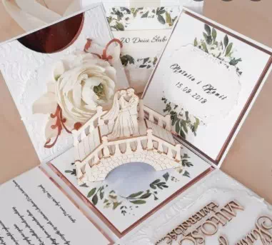 Wedding Exploding Box