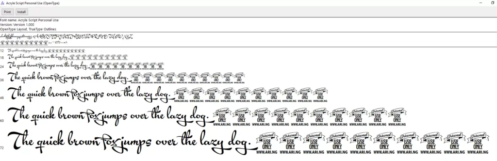 acryle_script