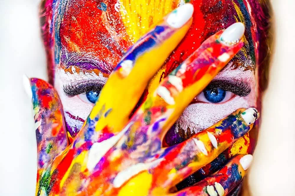 Colors to Add Drama in fine art portrait photoshoot
