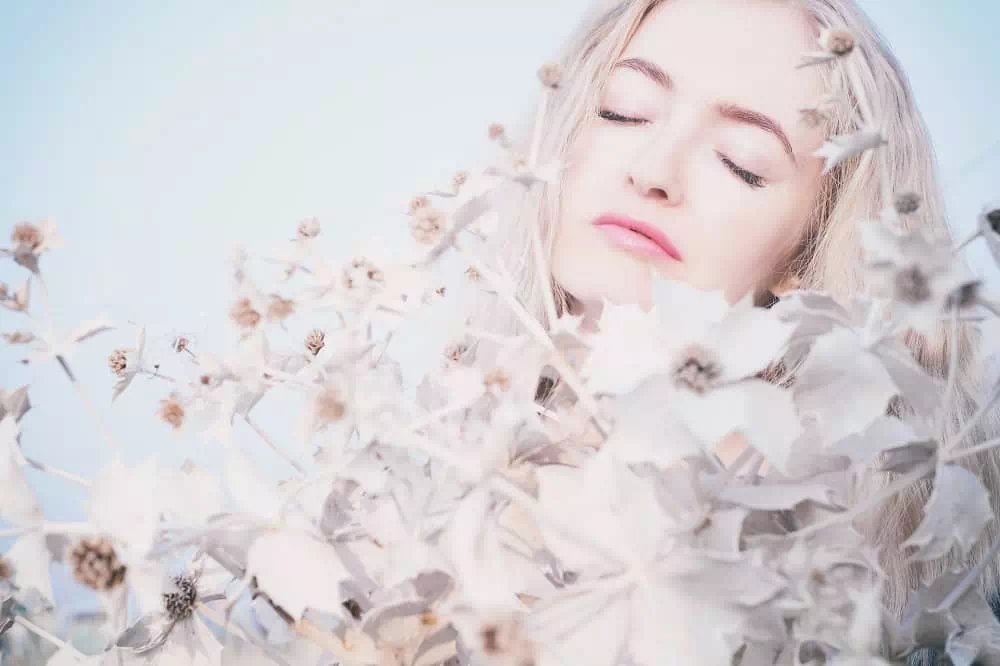 Flowers and Face