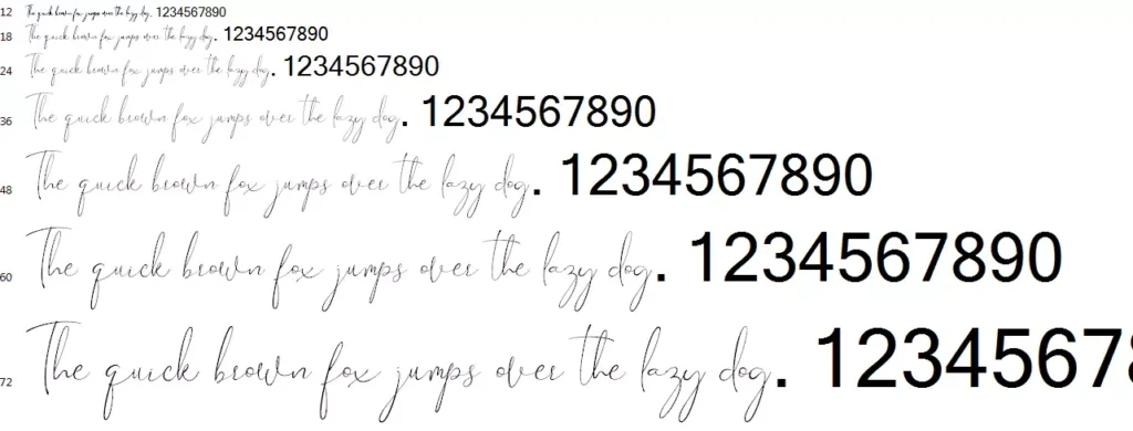 Gravity Handwriting