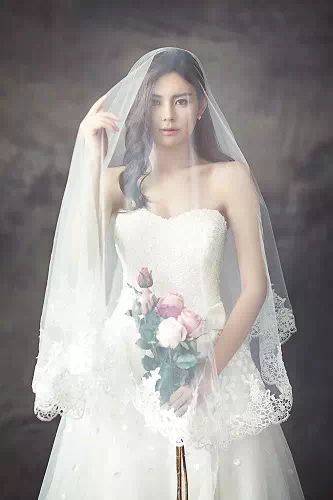 Bride's entire getup