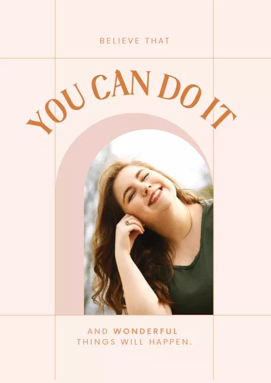 keep a motivational vibe