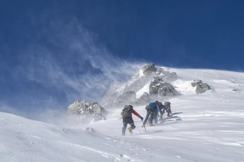 mountain climbing