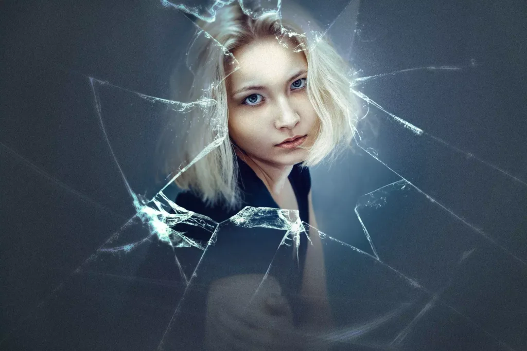 Shoot through a Broken Glass