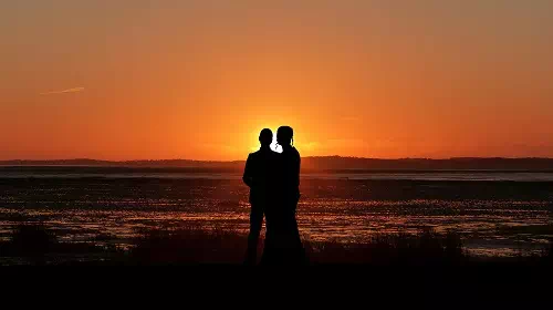 sunset photoshoot