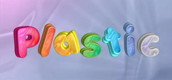 3D Plastic Text Effect in Illustrator