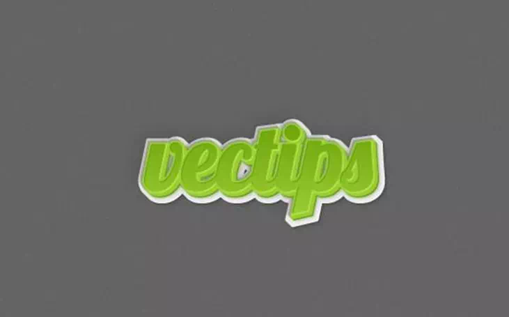 3D Text Effect in Adobe Illustrator