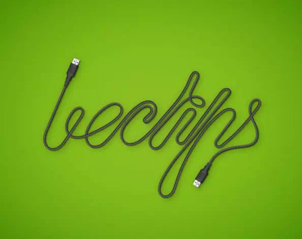 Adobe Illustrator: Simple USB Vector Text Effect