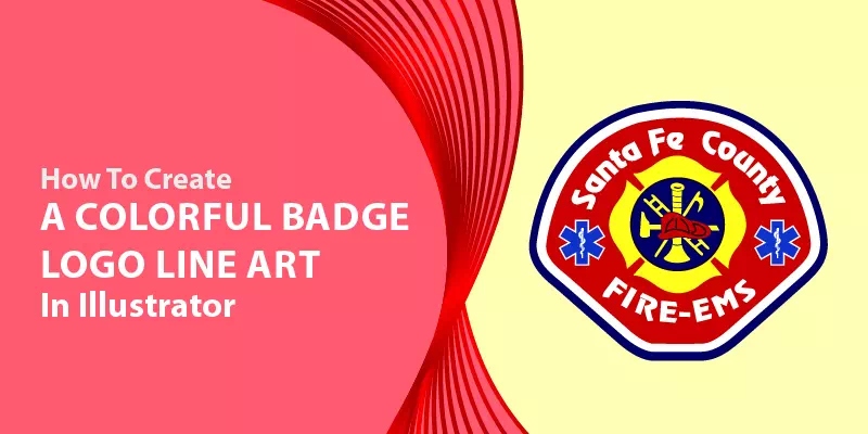 Create a Colorful Badge logo