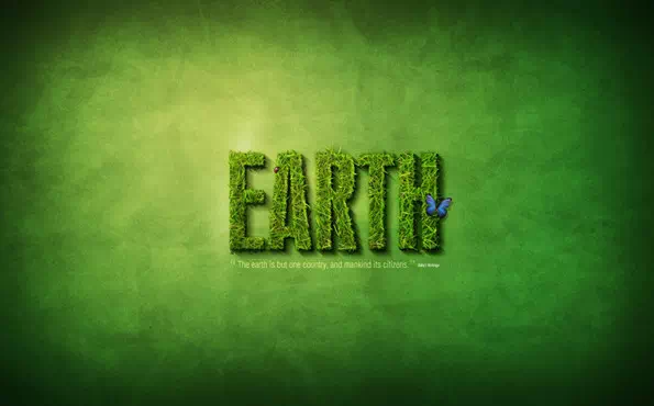 Create a Grassy Text Effect