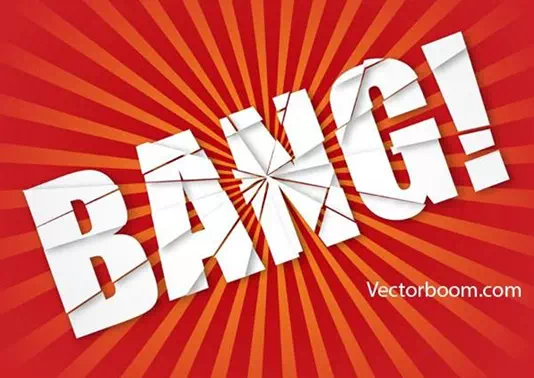 Explosion Text Effect in Illustrator