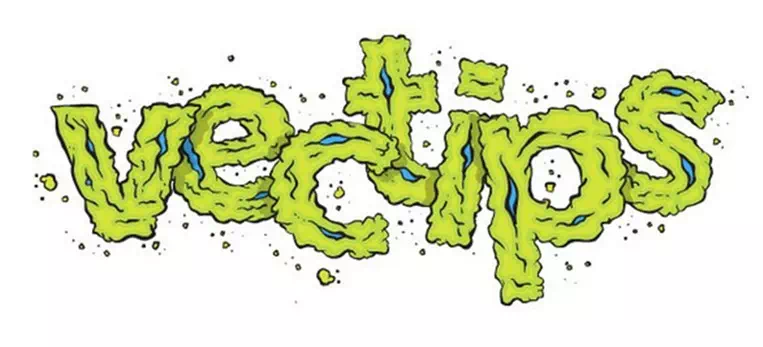 Grimy Text Treatment with a Pen Tablet