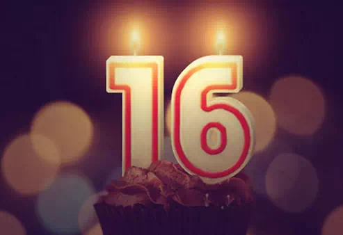 Number Candles Text Effect