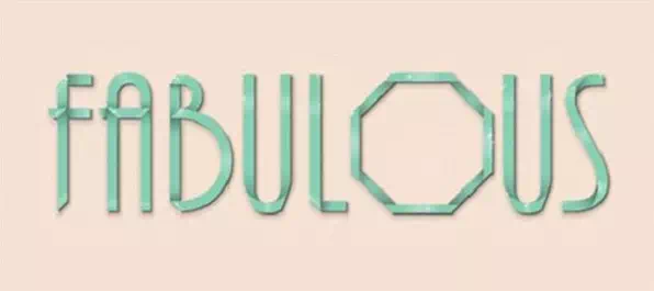 Simple D-I-Y Ribbon Font Text Effect
