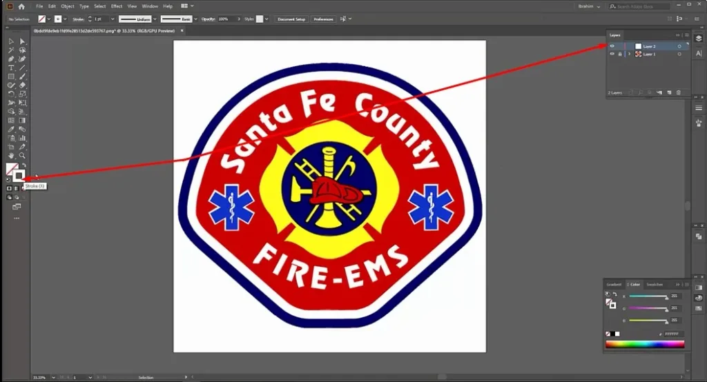 customize layer & stroke- Vector Design US, Inc.