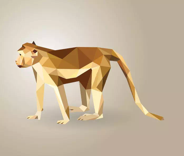 Crystal Design Monkey
