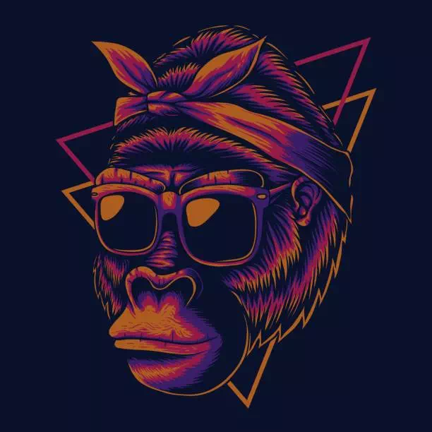 Fashion freak Gorilla