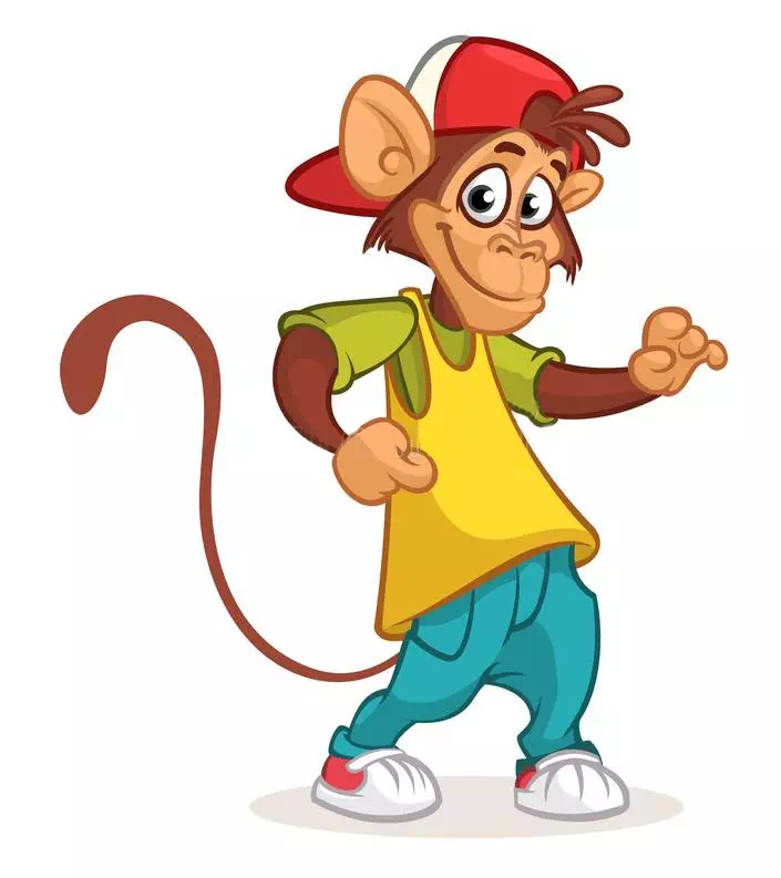 Rainbow Dancing Monkey