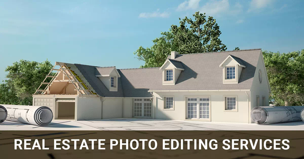 Real estate photo editing sample