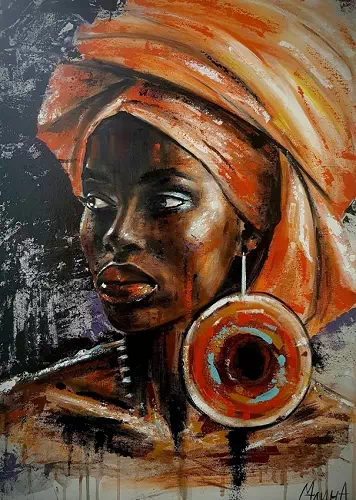 African Woman - Vector Design US, Inc.