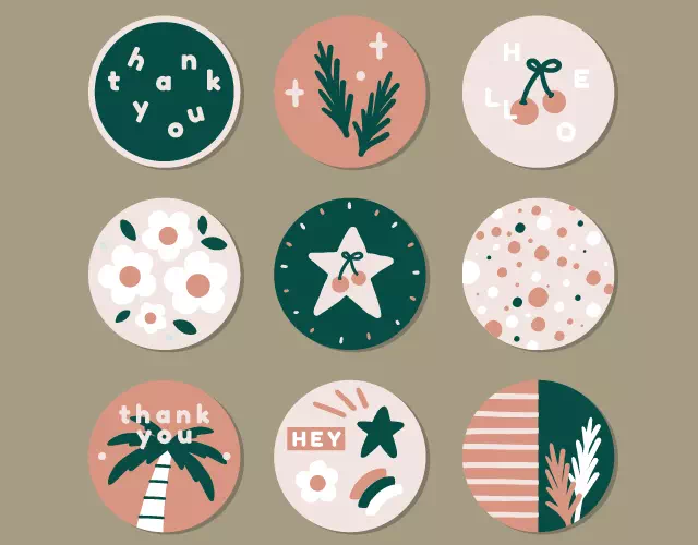 Sticker Design sample