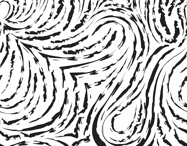 Broken Lines vector line drawing example