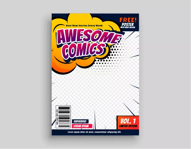 Comics sample