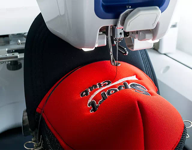 Cap and Hat Digitizing sample