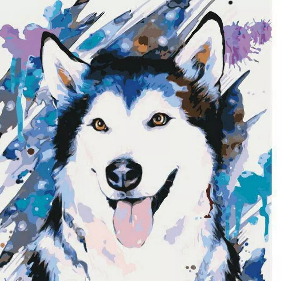 Husky Puppy - Vector Design US, Inc.