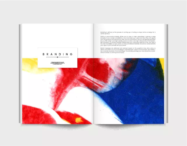 Open picture book with colorful illustrated pages