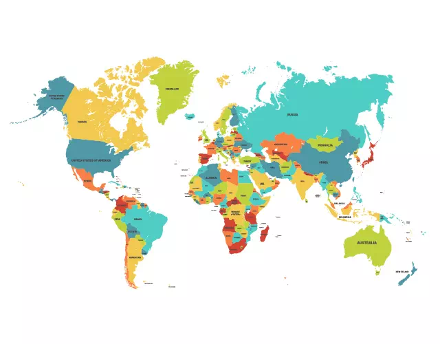 Boundary and Region Maps sample