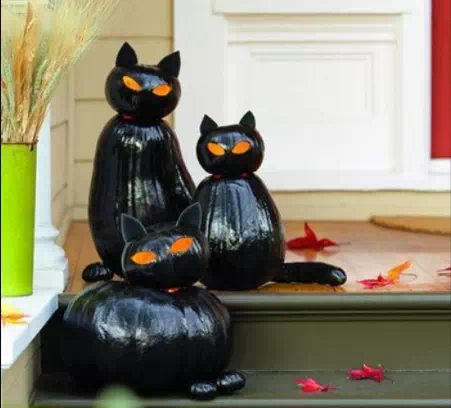 Purry Pumpkins - Halloween design ideas