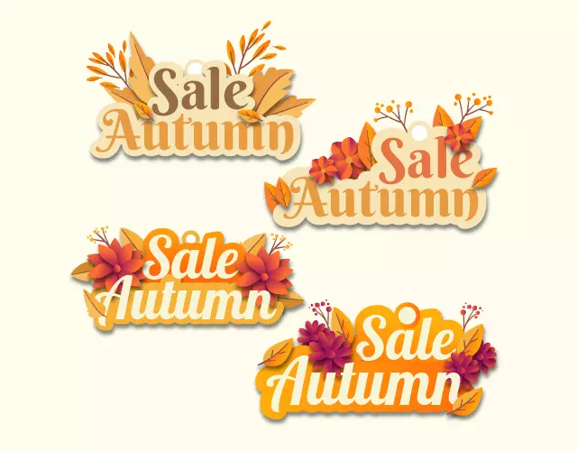 Sale and Promotion Stickers sample