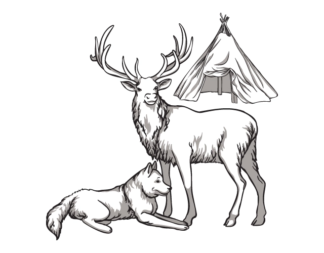Sketch to Line Drawing vector line drawing example