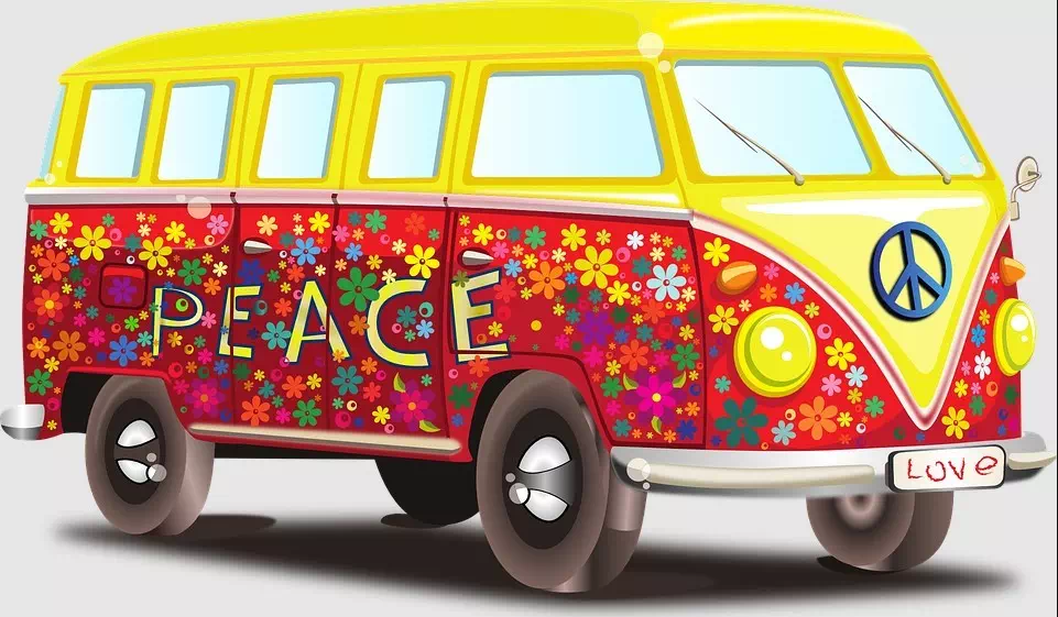 Colorful Volkswagen - Vector Design US, Inc.