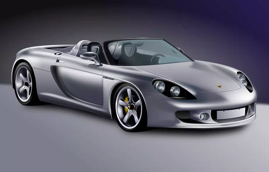 Elegant Grey Car - Vector Design US, Inc.